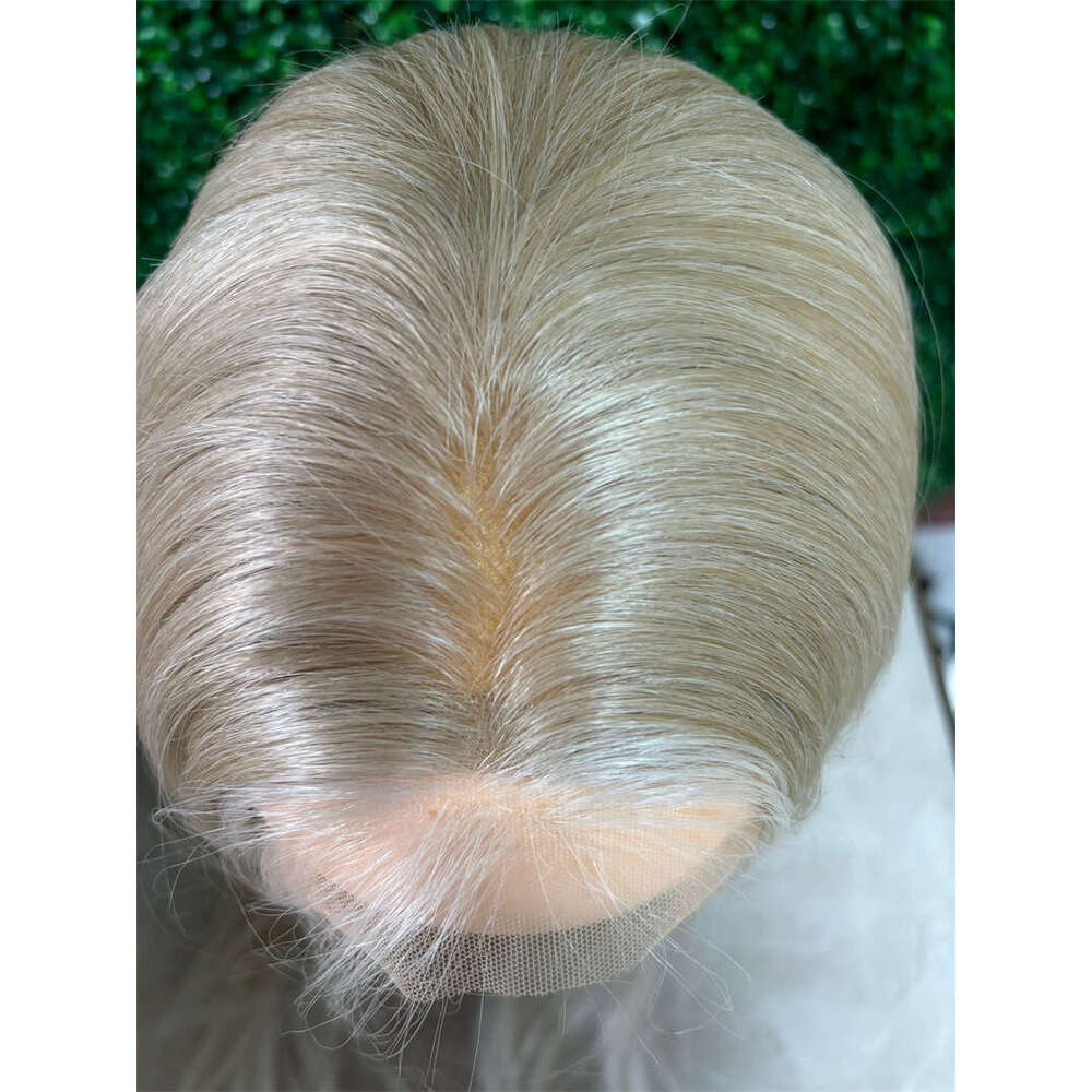 Ombre Ash Grey Straight Front Wig Natural With Dark Roots Synthetic Lace Wigs For Women Heat Resistant Fiber Hair