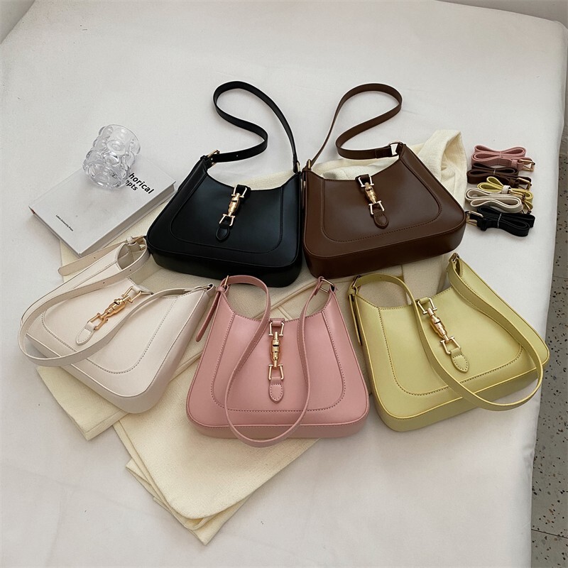 Top Quality Brand Purses And Handbags Designer Leather Shoulder Crossbody Bags For Women Fashion Underarm Sac A Main New