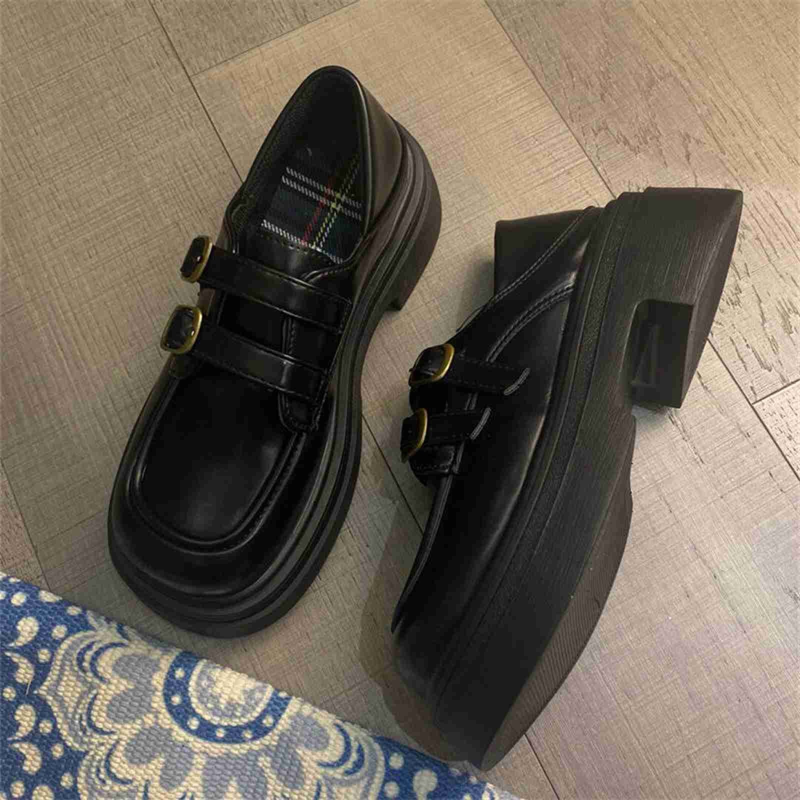 2024 Spring And Autumn New Versatile Le Fu Women's Fashion Single Shoes