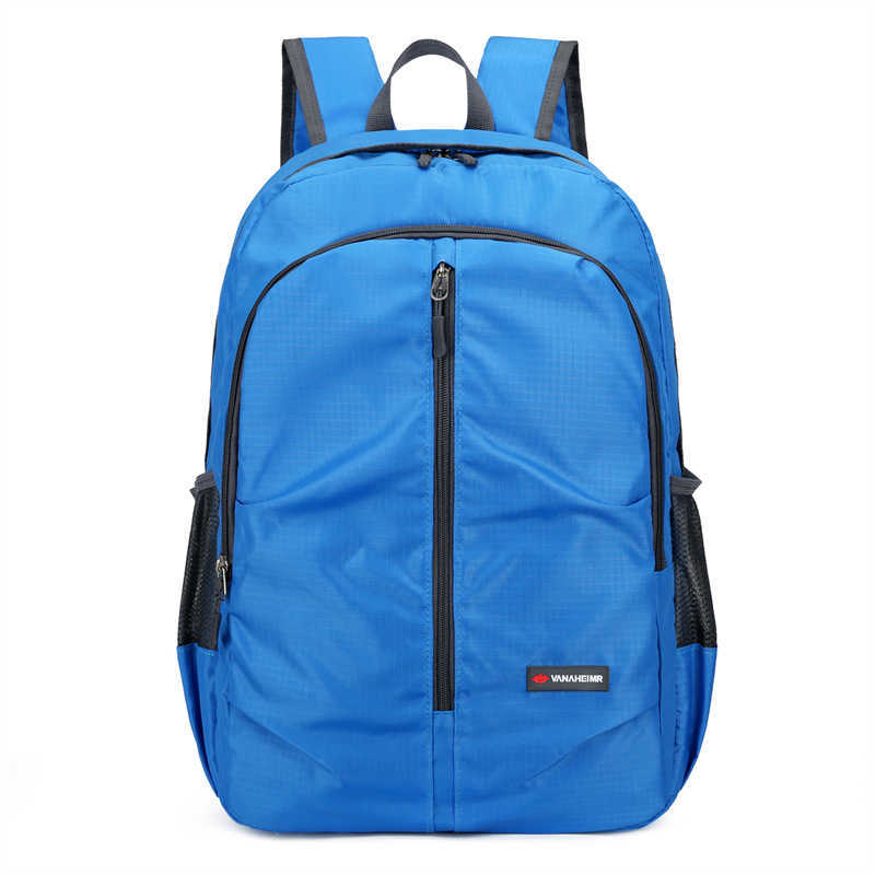 CMM Summer Backpack Outdoor Leisure Sports Backpack Lightweight Large Capacity Folding Bag