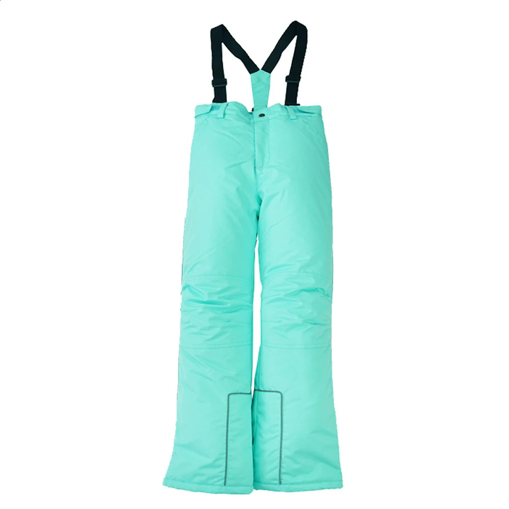 312T Kid Girls Ski Suits Set Snowboard Coat Pant Waterproof Windproof Warm Children Outdoor Sportwear Skiing Suit 240905