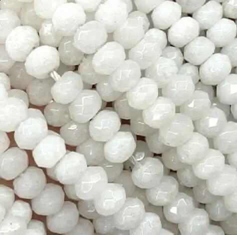 2x4mm natural Ruby facing bead Necklace 7 rows 17 -23 available in red blue white green yellow 240914
