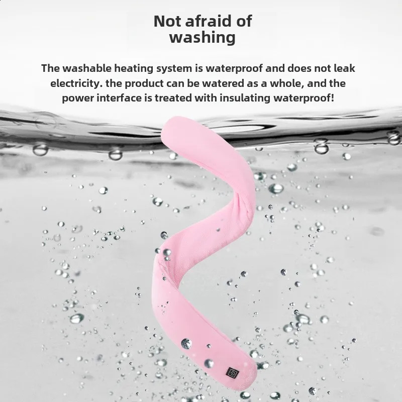 Smart Heating ScarfusbHeating Functional Winter Warm Thickened Scarf Cervical Support Couple Heating Scarf 240909