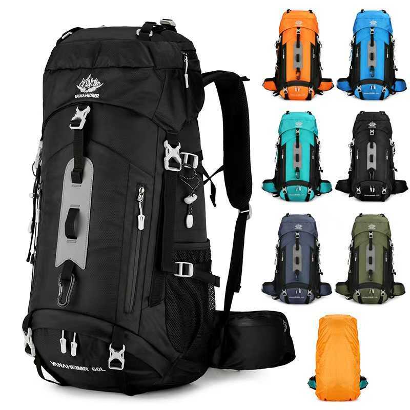 CMM Large Capacity Outdoor Hiking Camping Sports Bag Splash Proof Wear Resistant Hiking Tourism Backpack Household Outsourcing