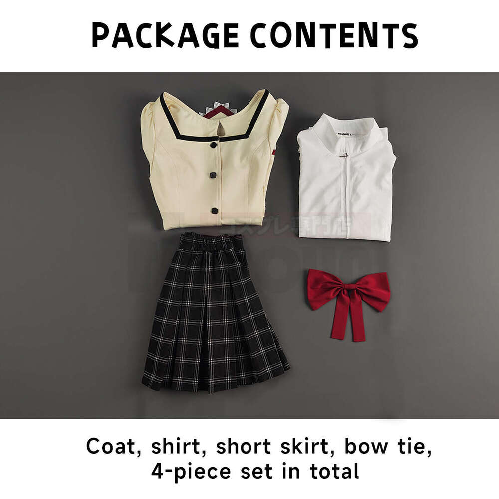 HOLOUN Puella Magi Magica Anime Kaname Madoka Cosplay Costume Jk Skirt Shirt Akemi Homura Tomoe Mami Miki Sayaka Sakura