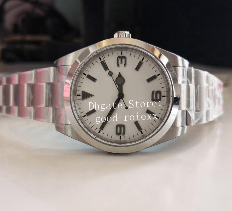 39mm Watches Men's Black White Dial Bp Watch Men Automatic 2813 Steel BPF Maker 214270 Air Sapphire Glass 126900 King Factory Wristwatche