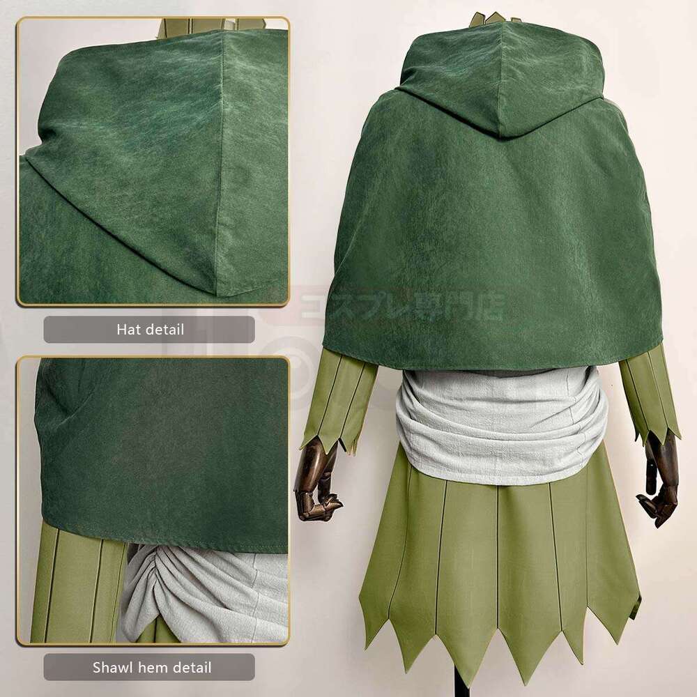 HOLOUN Delicious In Anime Mithrun Cosplay Costume Cloak Dress Tops Outfits Cos Convention Halloween Christmas Gift