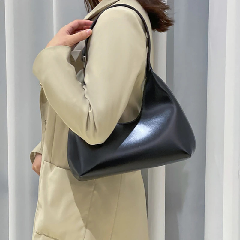 PU Leather Underarm Shoulder Bag Women n Handbags and Purse Female Small Hobos Travel Clutch Shopper 240914
