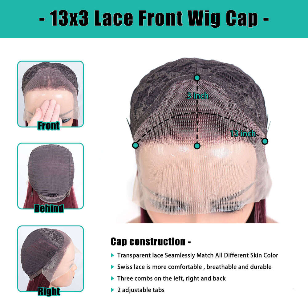 Yellow Lace Front Colored Short Straight Synthetic Wig For Women Cosplay Party Glueless Bob Heat Resistant Hair Wigs