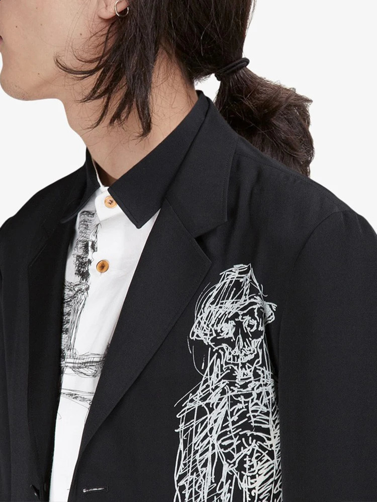 MAMELICCE men Suit male Unisex casual in suits blazer for men Jacket Lead a dog oversize blazers for woman 240914