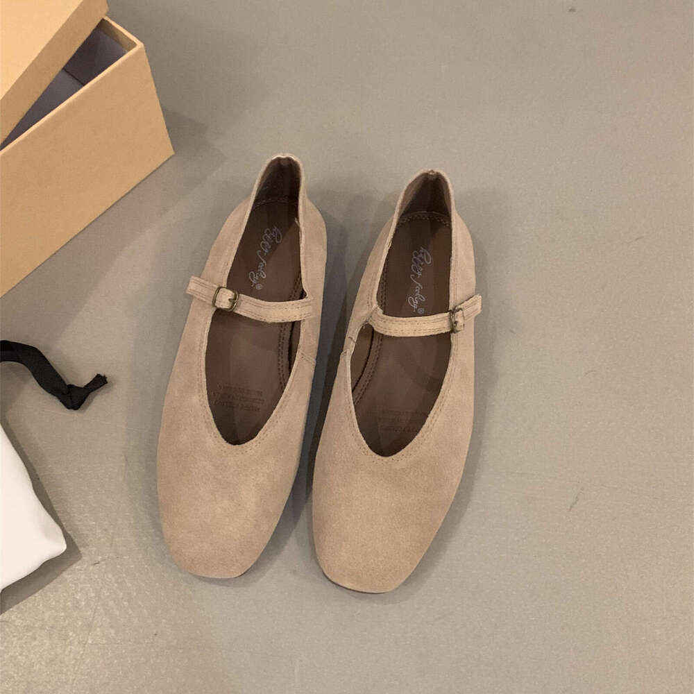 2024 Bailamos Spring New Brand Women Flats Round Toe Shallow Slip On Ladies Casual Ballet Soft Leather Eelgant Dress Shoes free shipping shoes