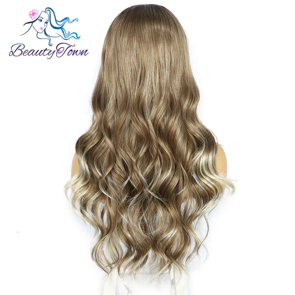 13X3 Blonde Glueless Cosplay Synthetic Wig High Quality Lace Front Hair Lolita Wigs For Women