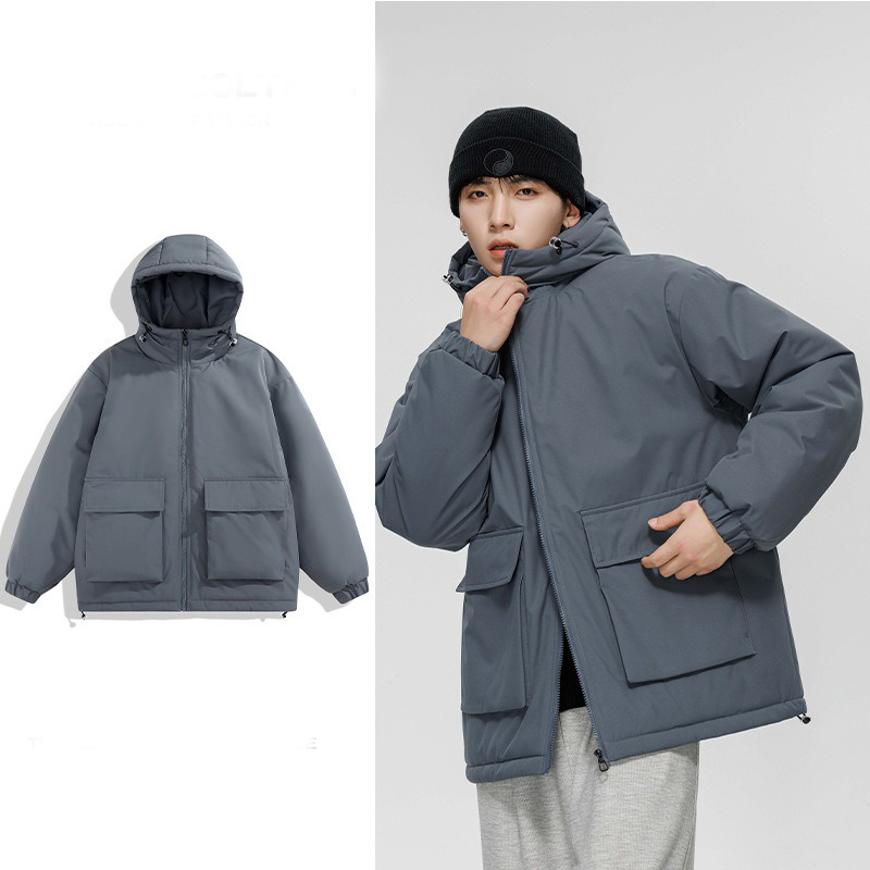 Hot Sale Men's Outwear Jacket Casual Winter Cotton Jacket Thicken Coats Down parka winter waterproof fashion men casual warm High Quality Downs J