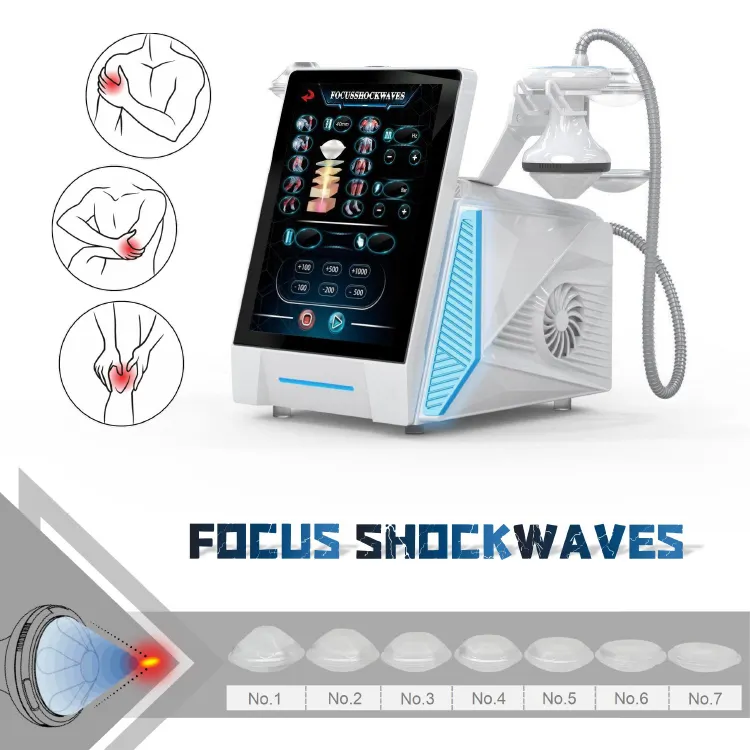 Non Invasive High Power Electromagnetic Focused Shock Wave Pain Relief Erectile Dysfunction Ems Muscle Pain Relief Therapy Device