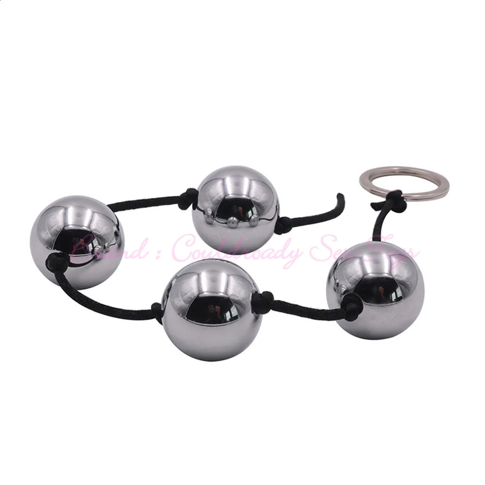 Erotic Weighted Vaginal Balls Geisha Kegel Exerciser Metal Ben Wa Ball Anal Beads Plug Adult Sex Toys for Woman 240904