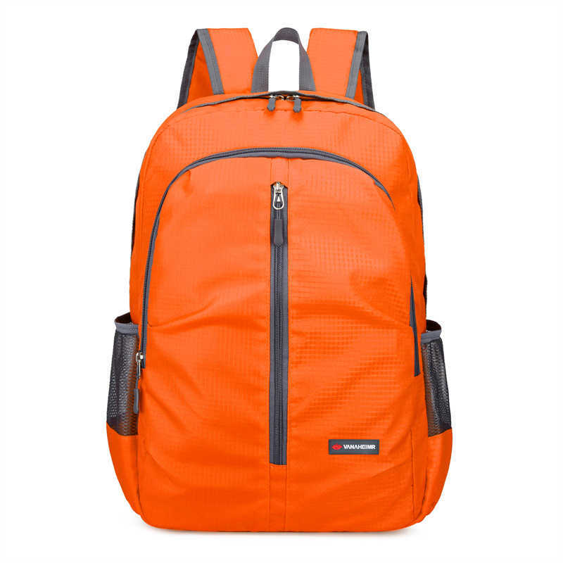 CMM Summer Backpack Outdoor Leisure Sports Backpack Lightweight Large Capacity Folding Bag