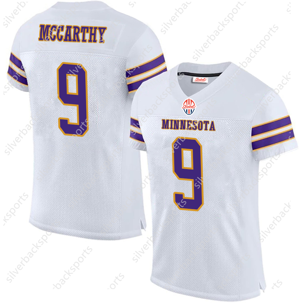 18 Justin Jefferson 9 J.J. McCathy Mens Youths Football ed Jerseys 22 71 Christian 97 Harrison 24 Camryn Womens Custom jersey