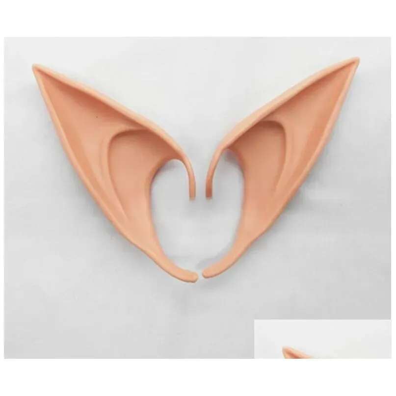 Party Mas Elf Ear Halloween Fairy Cosplay Accessores Vampire Mask For Latex Soft False 10Cm And 12Cm Sn961 Drop Delivery Home Garden Dhjng JJ