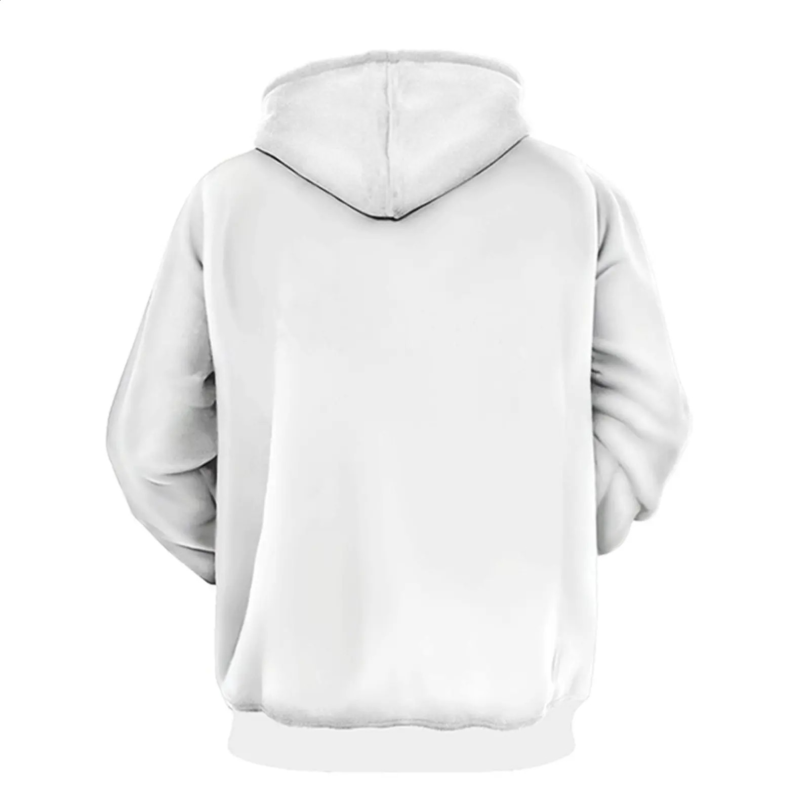 Autumn/Winter Mens/Womens Solid Color Hoodie Simple Casual Loose American Trend Punk Style Simple Skull Print Hoodie 240911