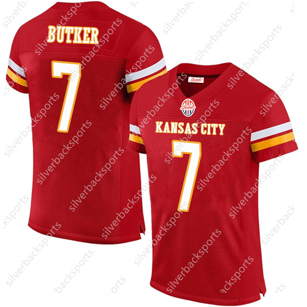 15 Patrick Mahomes 87 Travis Kelce 7 Harrison Butker Football Jersey Rashee Rice Chris Jones Nick Bolton Isiah Pacheco Trent McDuffie Xavier 0000 This