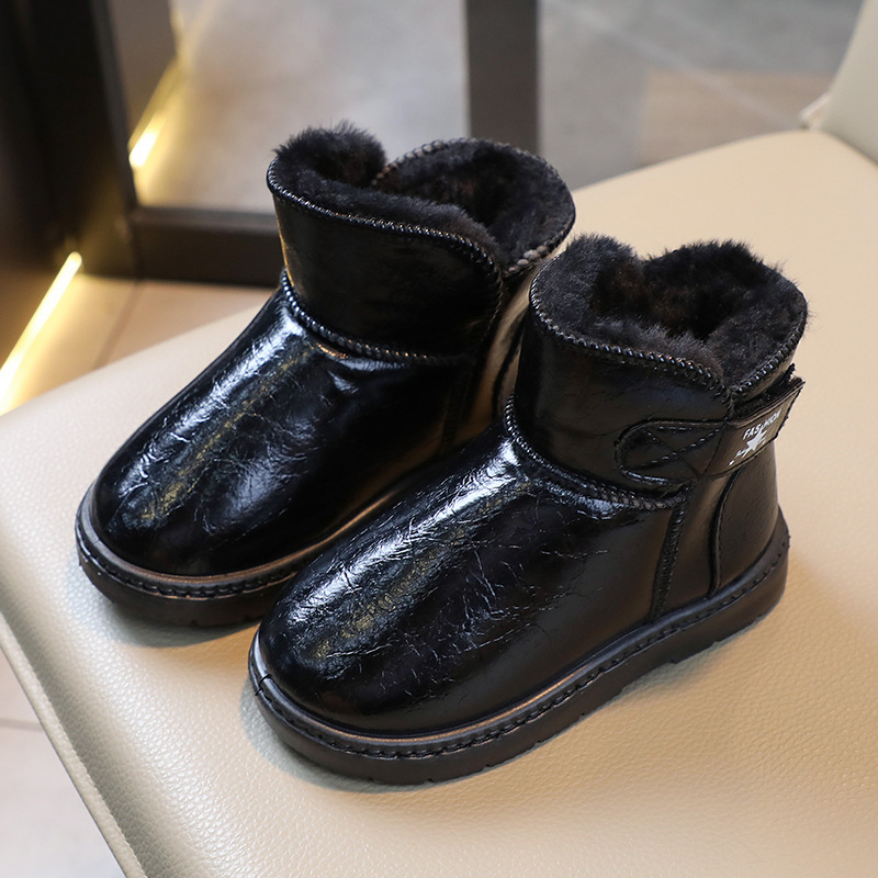 Free Shipping New Designer Men Womens Snow Kids Winter Cotton Baby Warm Fur Furry Shoes Mini Black Pink Blown Boots 71c7