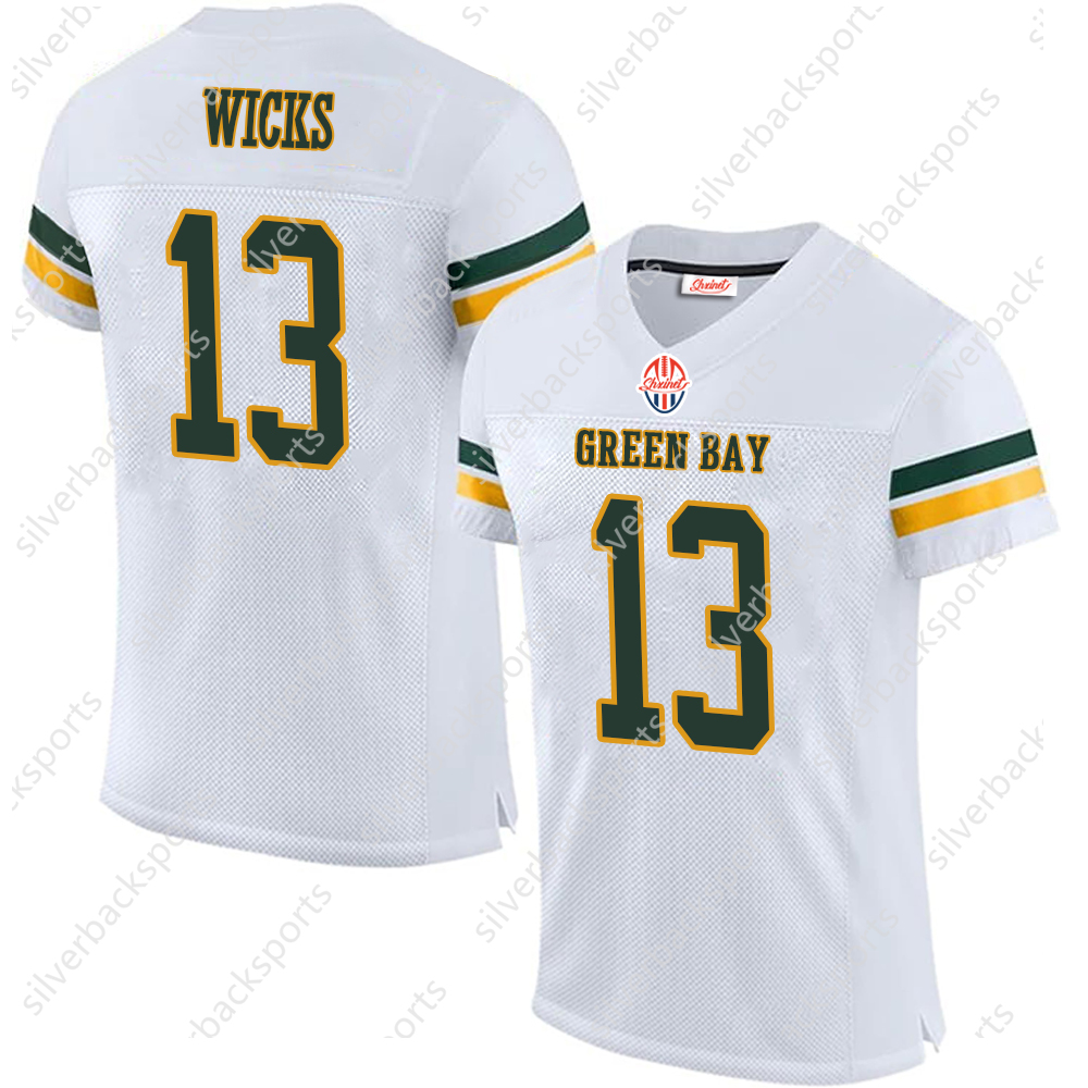 Men/Youth Green White 10 Love Gren Bey 12 Aaron Rogers America Game Football Jersey Personalized Your Name Any Number All ed This baseball uniform is 