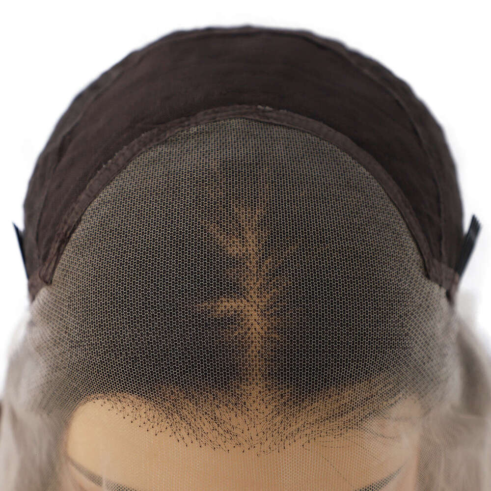 Autumn Brown 13X4 Synthetic Highlight Swiss Transparent Lace Front Wig Body Wave Full Cosplay Daily Wear