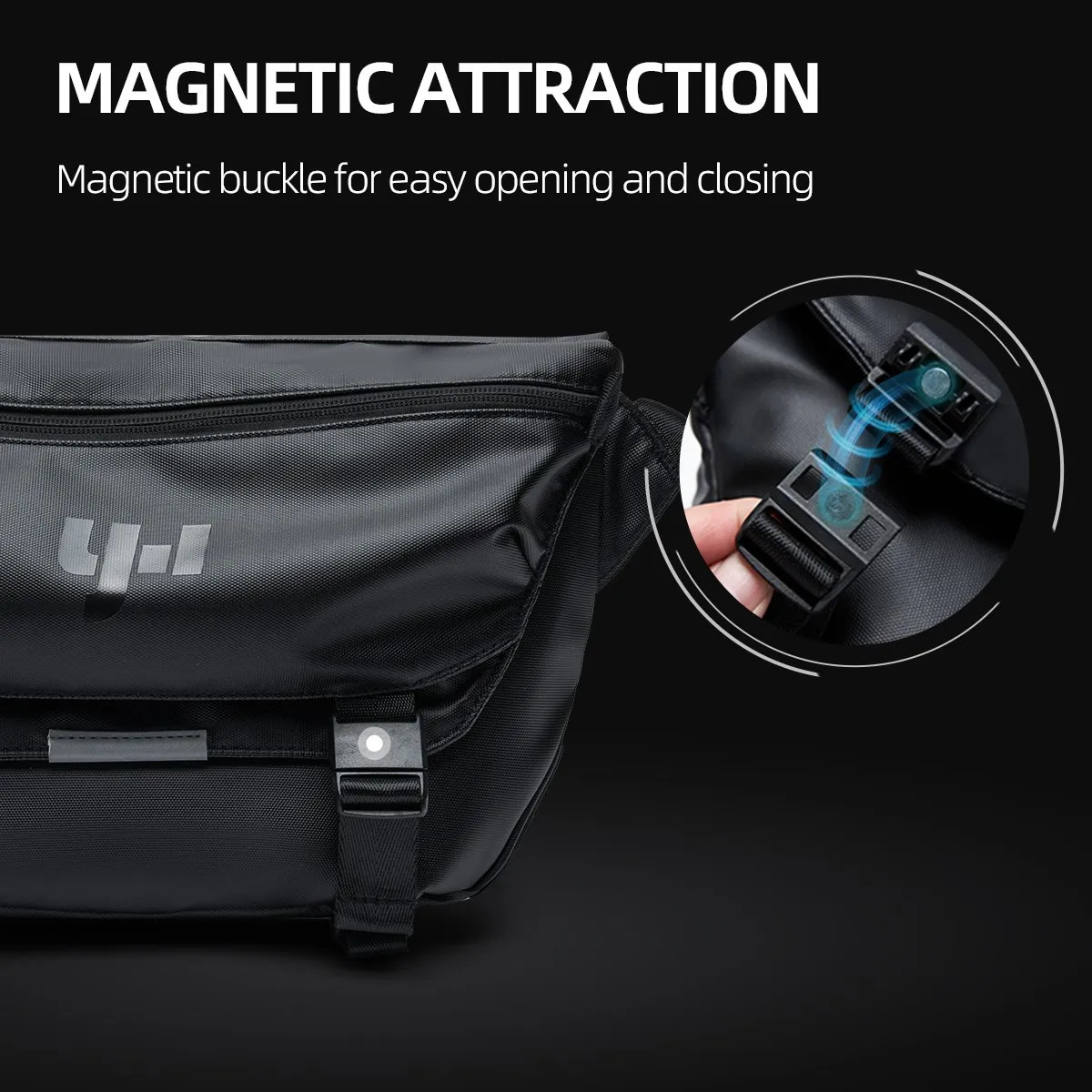 Waterproof mens messenger bag large cross body bag personalized suitable for 11 inch iPad phones suitable daily life sports and travel 240912