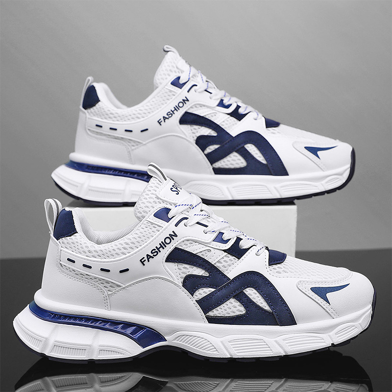 Men Sports Breathable Trendy Versatile Athleisure Style Running Shoes Sneakers fashion