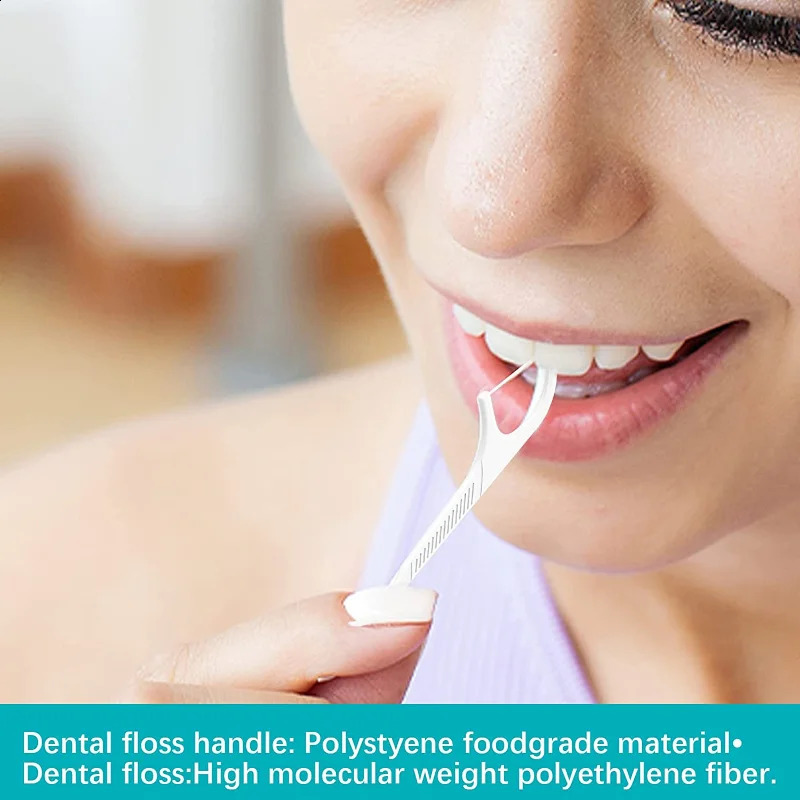 Automatic Dental Floss Picks Dispenser Pop-up Flossers Holder Floss Dispenser- Reusable Dental Pick Dispenser Clean Teeth 240905