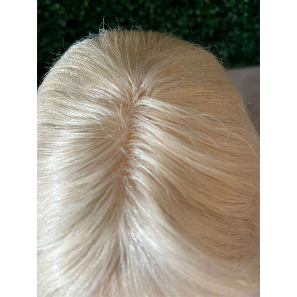 Short Straight White Bob Wig With Bangs Synthetic Hair For Daily Party Cosplay Halloween 13X4 HD Transparent Lace Front Wigs