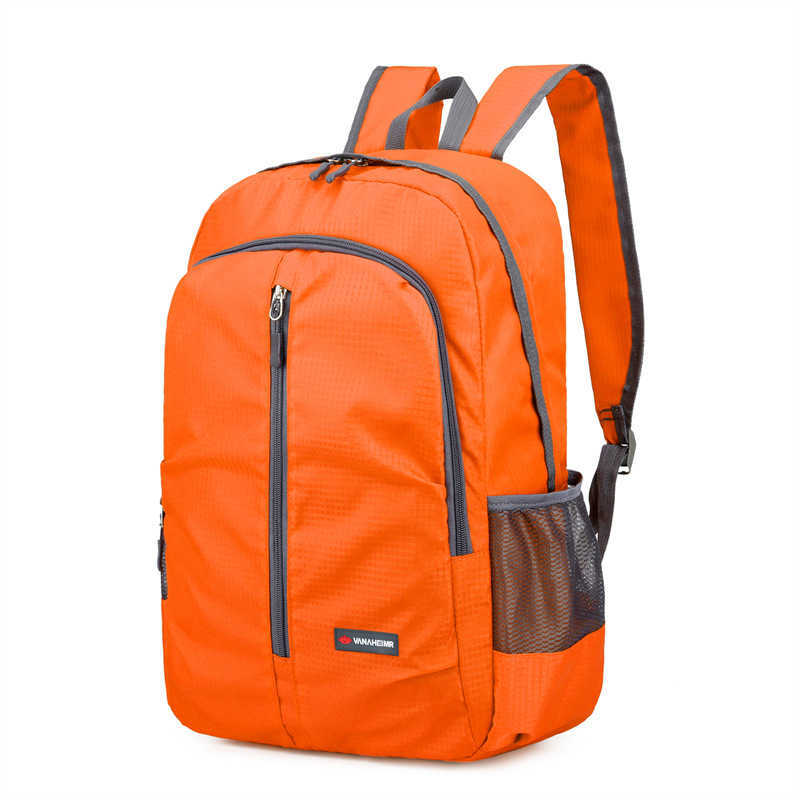 CMM Summer Backpack Outdoor Leisure Sports Backpack Lightweight Large Capacity Folding Bag