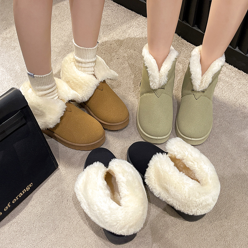 Women's Winter Boots: Warm, Stylish, Thick Sole, Comfort, Sizes 35-41 7887