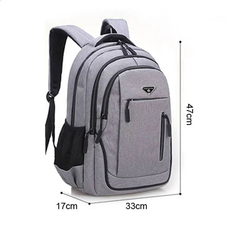 Men Backpack USB Charging Large Capacity Multi Layered Split Leisure Fashion Outdoor Travel Sports Business School Bags 240913