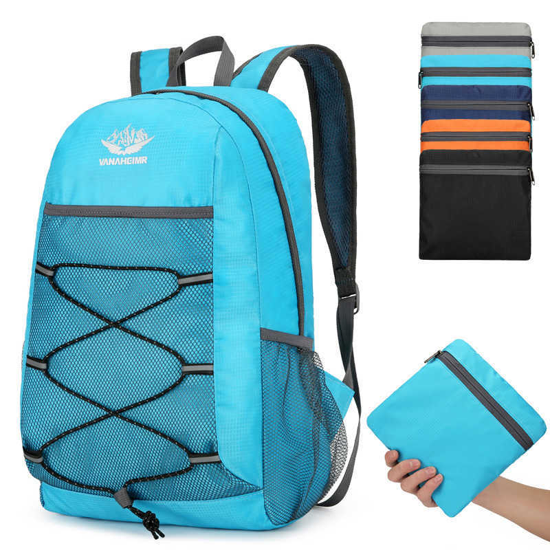CMM Mountaineering Bag Outdoor Backpack Foldable Backpack Mens Fashion Sports Travel Outdoor Large Capacity Folding Bag