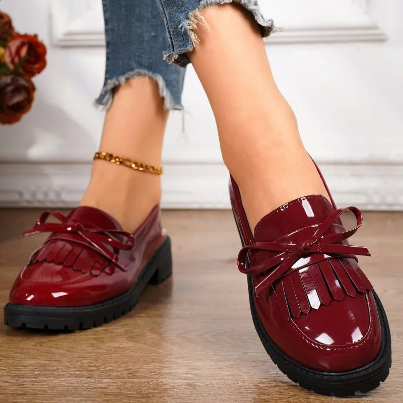 2014 Summer Womens Simple Solid Color Fashion Round Toe Mary Shoes PU Leather Outdoor Leisure Office Womens High Heels 240914