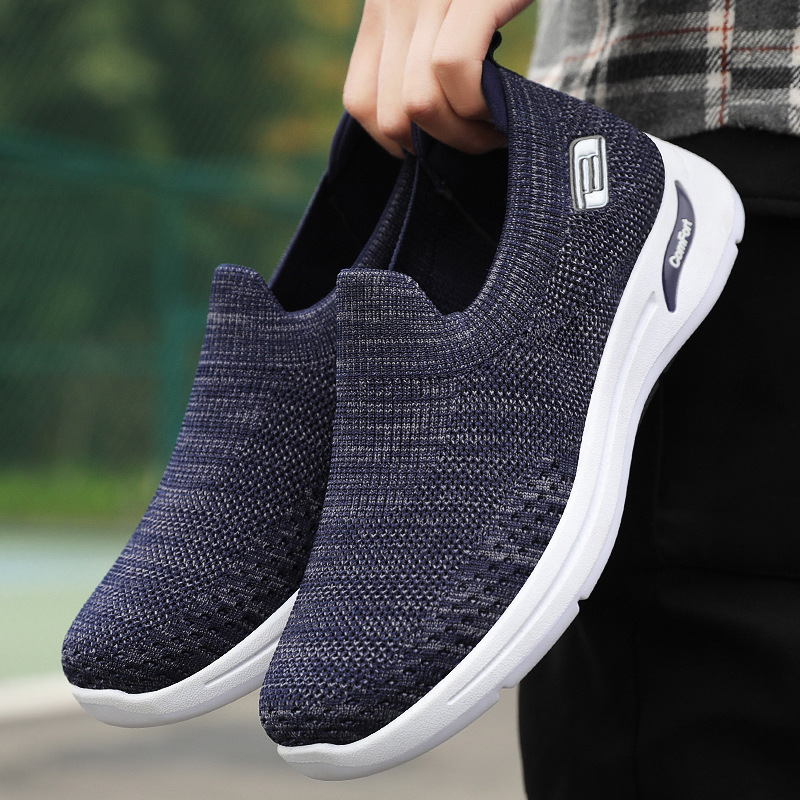 Men Casual Sports Shoes Soft Sole Comfort Simple Design Versatile Hiking Free shipping