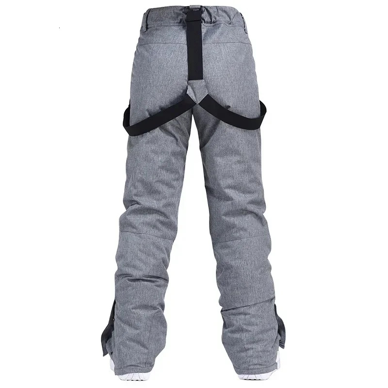 New Women Men's 2025 Ski Winter Warm Snowboarding Waterproof Outdoor Sports Snow Pants Overalls Thickening Skiing Trousers