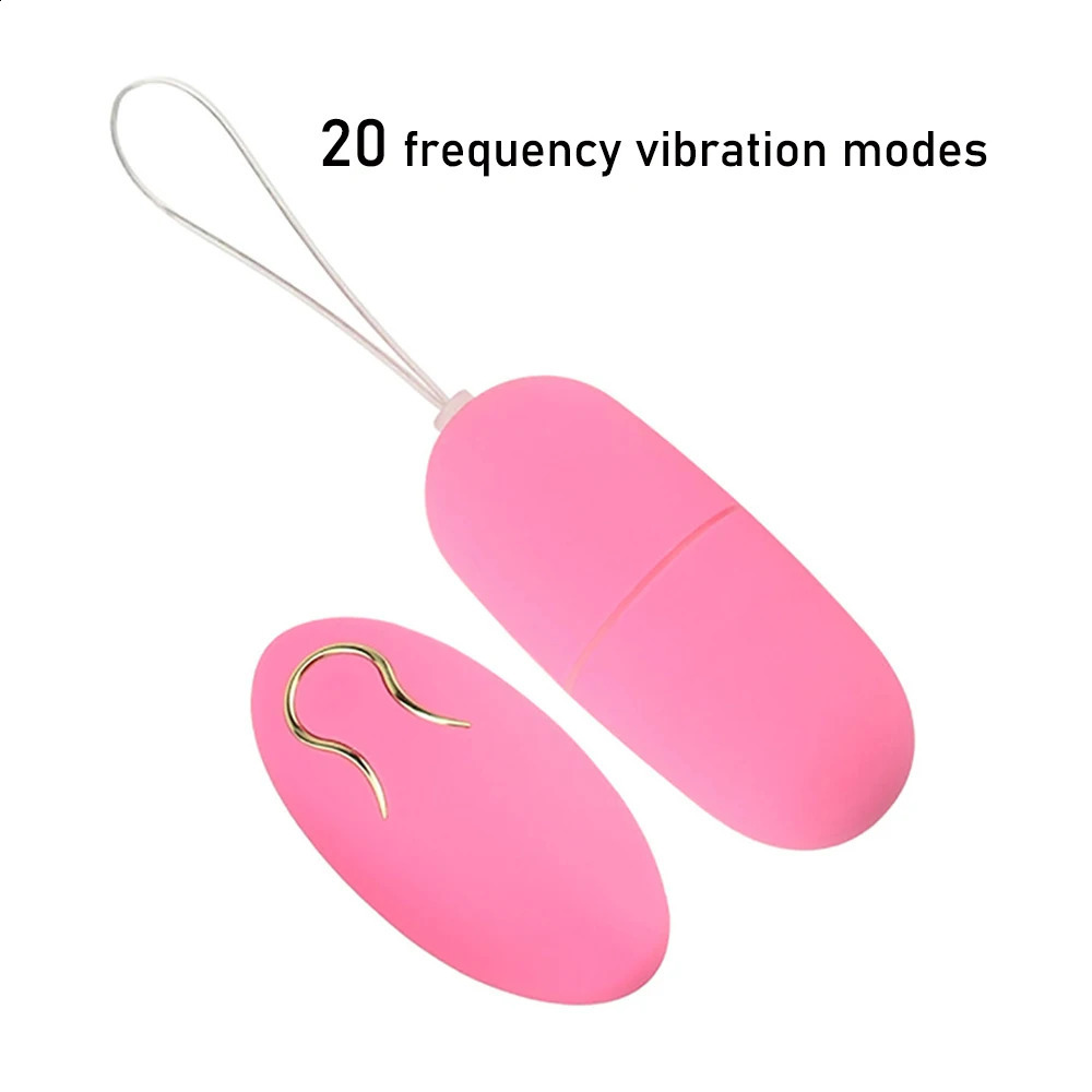 20 Frequency Modes Vibrating Egg Sex Products Massager Remote Control Masturbator Stimulate G-Spot Vibrator Sex Toys for Women 240904