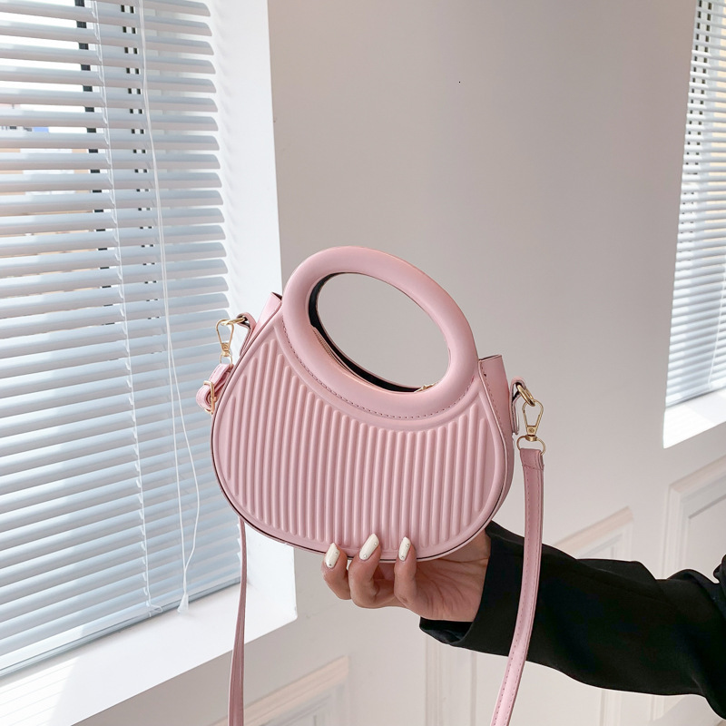 2025 New Spring Handheld Wallet With One Shoulder Fold Simple And Personalized Crossbody Design Compact And Suitable For Women's Bag Handbag