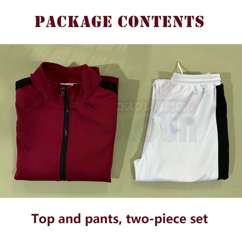 HOLOUN Haiky Anime Inarizaki Kita Shinsuke School Uniform Cosplay Costume Embroidery Full-Zip Tracuit Daily Wear Halloween