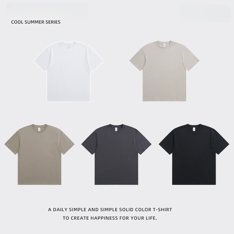 250g custom shirt wholesale t shirt Free custom pattern men t shirt mens tshirts boys casual 100% Cotton free ship tshirts clothes for men blank white