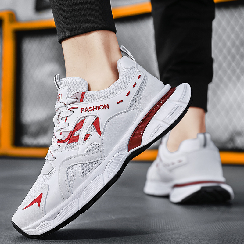 Men Sports Breathable Trendy Versatile Athleisure Style Running Shoes Sneakers fashion