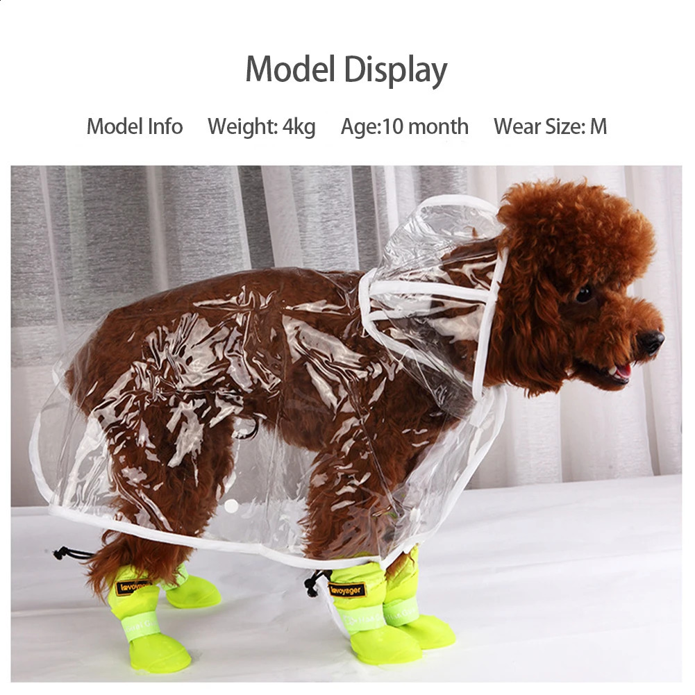 Warm Waterproof Pet Rain Shoes Small Medium Dog Winter Puppy Snow Boots Fleece Soft Silicon Adjustable Anti-Slip Pet Rain Boots 240907