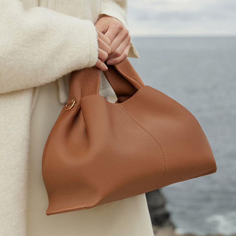 For 2024Clouds Crossbody Women, Faux Leather Retro French Handbag, Casual PU Hot Shoulder Bag Women, Handbag,