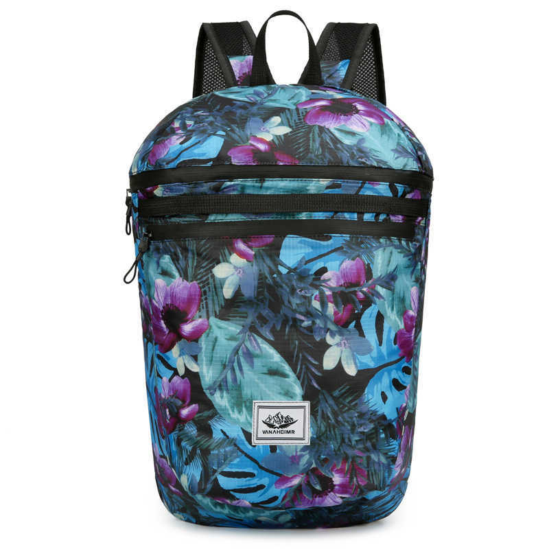 CMM Folding Bag Mens Colorful Outdoor Backpack Large Capacity Lightweight Versatile Travel Outdoor Cycling Sports Backpack