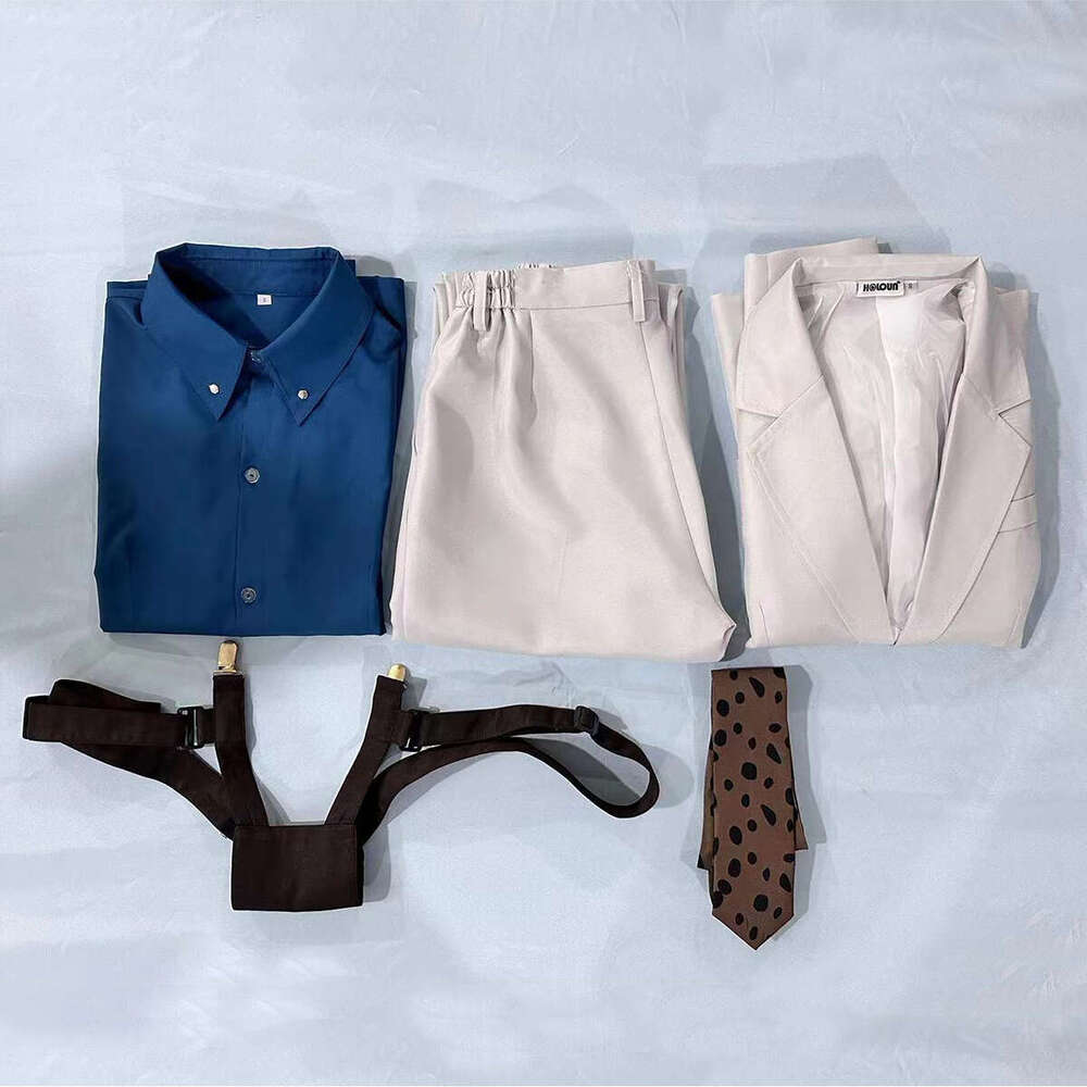 HOLOUN Nanami O Cosplay Costume Jujutsu JJK Manga Anime Wig Suit Vest Pants Uniform Rose Net Synthetic Halloween Christmas