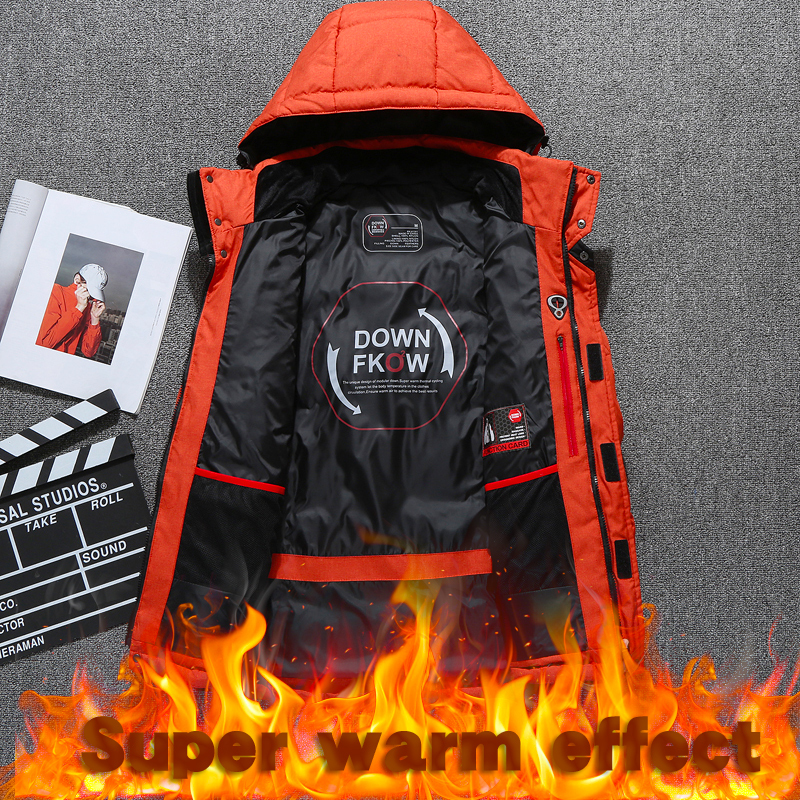 New Ski Suit Men Winter Snow Parkas Warm Windproof Outdoor Sports Skiing Down Jackets And Pants Male Snowboard Wear Overalls