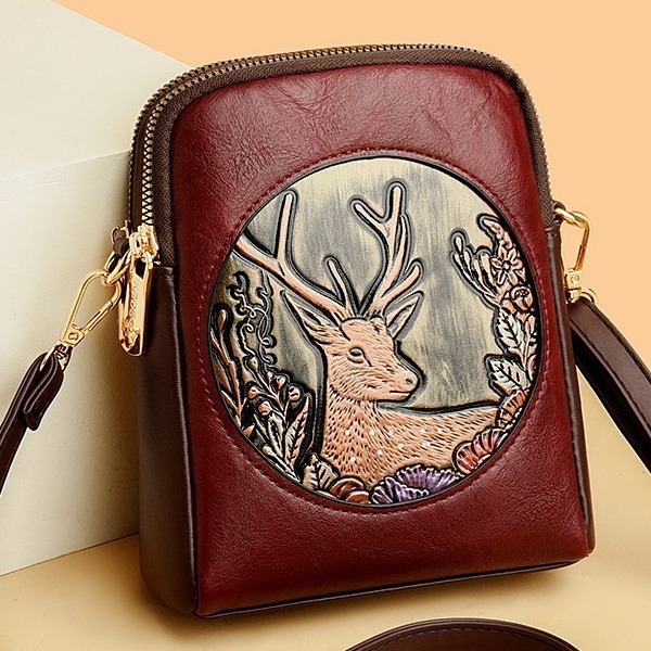 Kebi 2025 Emed Mobile Phone Premium Small Tote Bag Double-layer Casual Designer Bag Women's Crossbody Bag Small Wallet Women's Handbag