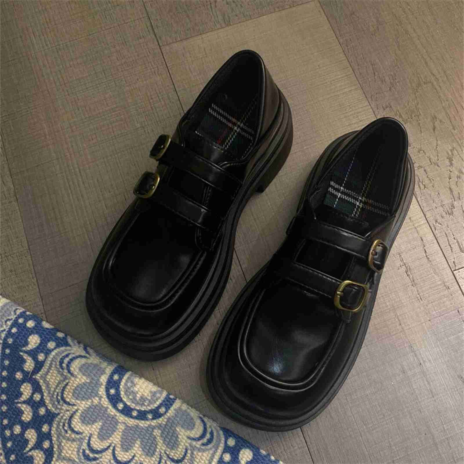 2024 Spring And Autumn New Versatile Le Fu Women's Fashion Single Shoes